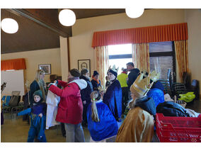 Aussendung der Sternsinger in Naumburg (© Karl-Franz Thiede)